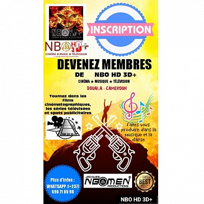 Devenir membre de NBO HD 3D+